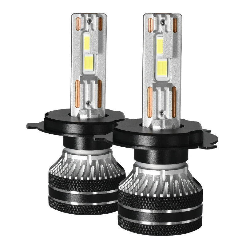 K5C H7 LED 60000LM 140W H7 Canbus Led-lampen 4300K LED H4 H11 HB3 9005 HB4 9006 K6C led Doppel Kupfer Rohr Nebel Licht 12V 2PCS