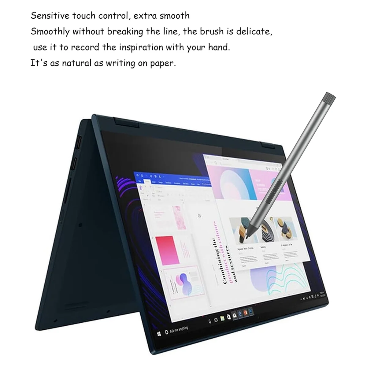 A56XQ For Lenovo Digital Pen 3 Compatible with for Lenovo Yoga 6/7/9 Pen,YogaBook 9 II,IdeaPad Flex 5 Pen,ThinkBook 13x G2