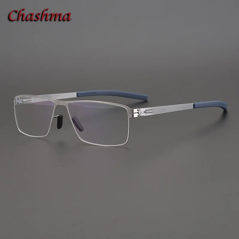 

Chashma Fashion Gentlemen Ultra Thin Glasses Brand Prescription Lenses RX Light Weight Frame Optical Eyewear Spectacle for Male