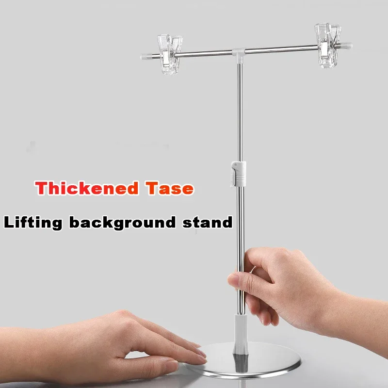 Background Stand T Shape Adjustable Desktop Background Stand for Product Photography Food Photography PropPhotographyAccessories