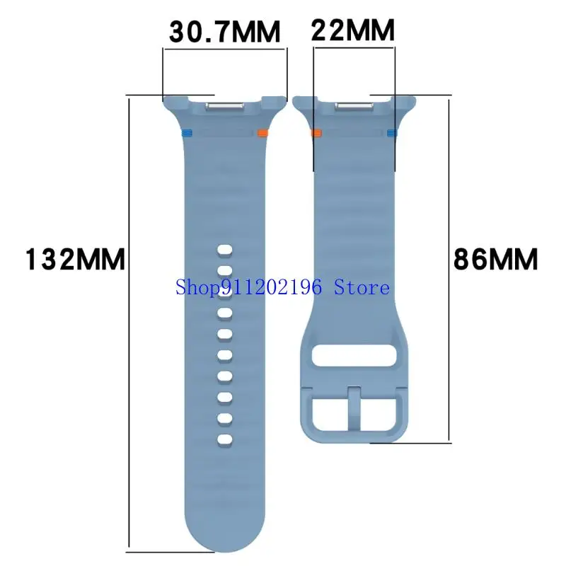P82A Correias para relógio 8 40mm/44mm Smartwatch Bandas Pulseira silicone esportiva