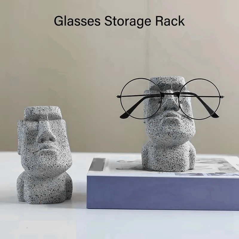 Stoneman óculos quadro suporte retrato óculos expositor de exibição desktop óculos quadro armazenamento