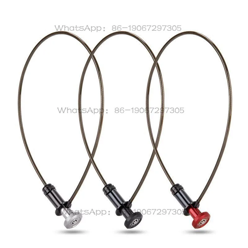 Bicycle Mountain Bike Concealed Cable Helmet Lock Key Lock Anti-theft Riding Gear