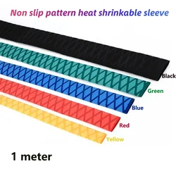 1 Meter Anti-slip Heat Shrink Tube for Fishing Rod DIY Electrical Insulation 5 Colors 15/18/20/22/25/28/30/35/40/50mm