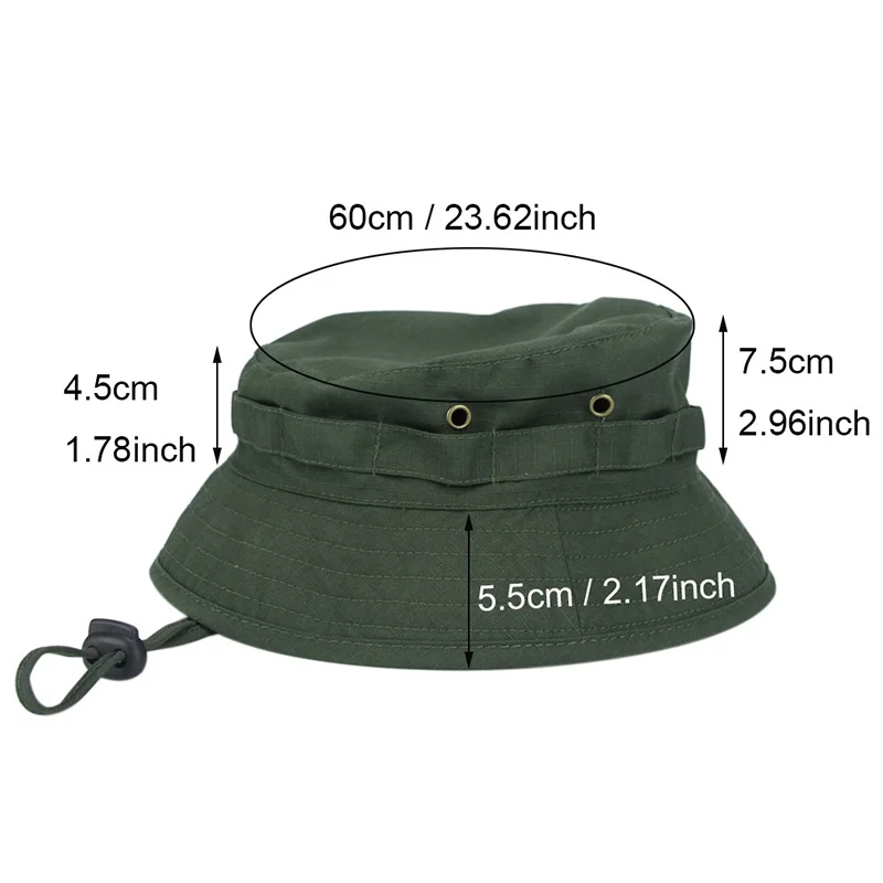 التمويه Boonie قبعة المشي لمسافات طويلة الصيد الصيد كامو قبعة بحافة Packable السفر الصيف قبعة للشاطئ للنساء والرجال