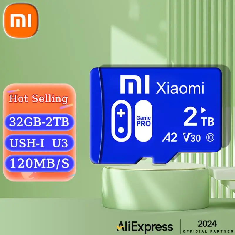 Xiaomi-tarjeta Micro SD Clase 10, memoria Flash de 1TB, 2TB, 256GB, 512GB, TF, 512GBTF, Minisd, USB, adaptador gratuito