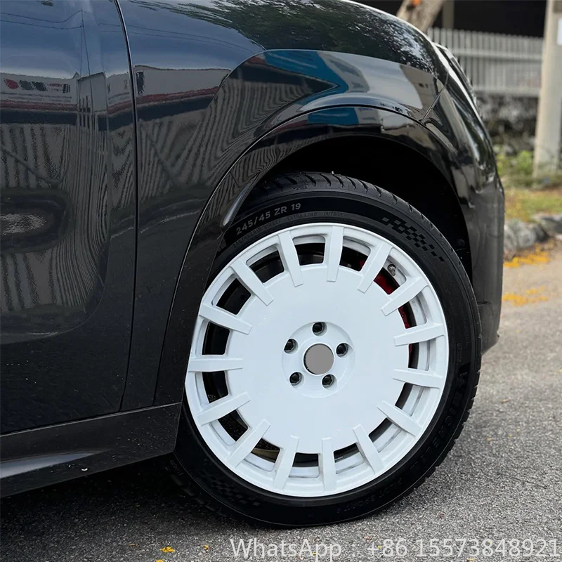 Modern Design Monoblock Forged Wheels 16 17 18 19 20 21 22Inch 4*100,5*100,5*112 Gloss White Fit for R56 R55 R57 F55 F56 F57