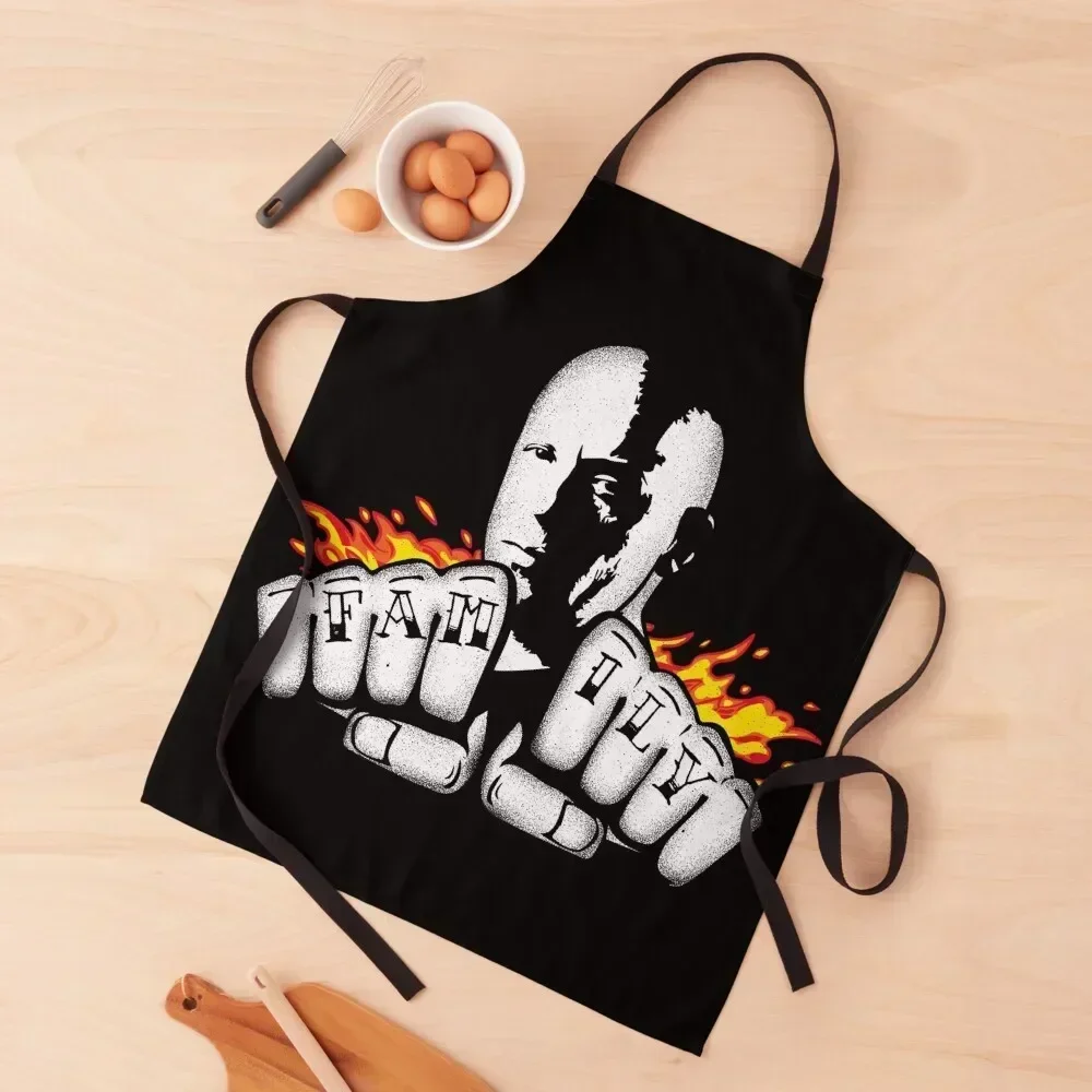 

Family Values Apron christmas 2025 work gowns for women cleaning Restaurant kitchen utensil Apron