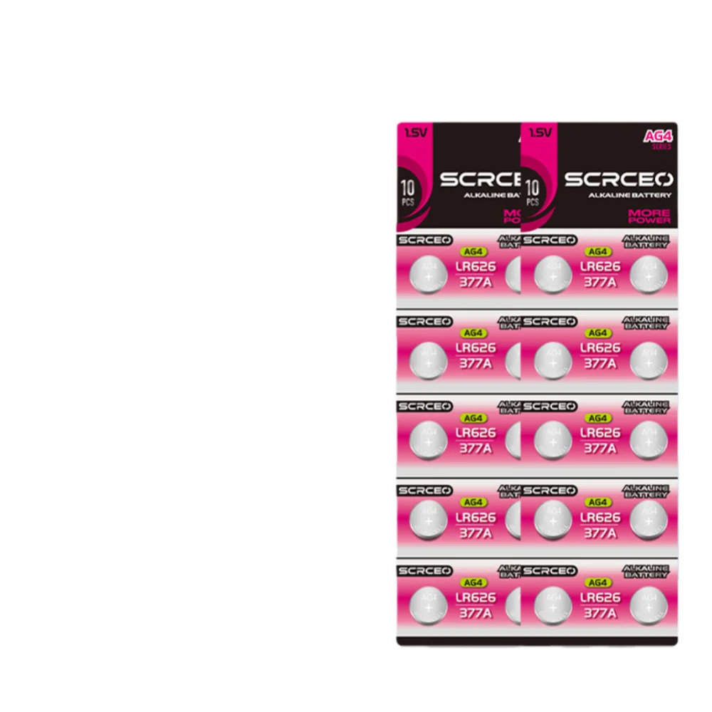 

SR626SW AG4 1.55V Button Cell Battery 2-10Pcs 377 377S LR626 For Watch Candle Lamp Small Electronic Devices