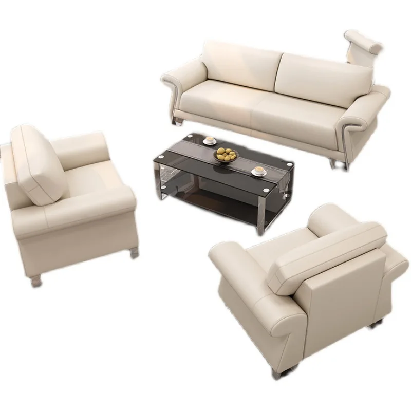 

office meeting guests to negotiate modern simple business VIP leisure area reception combination