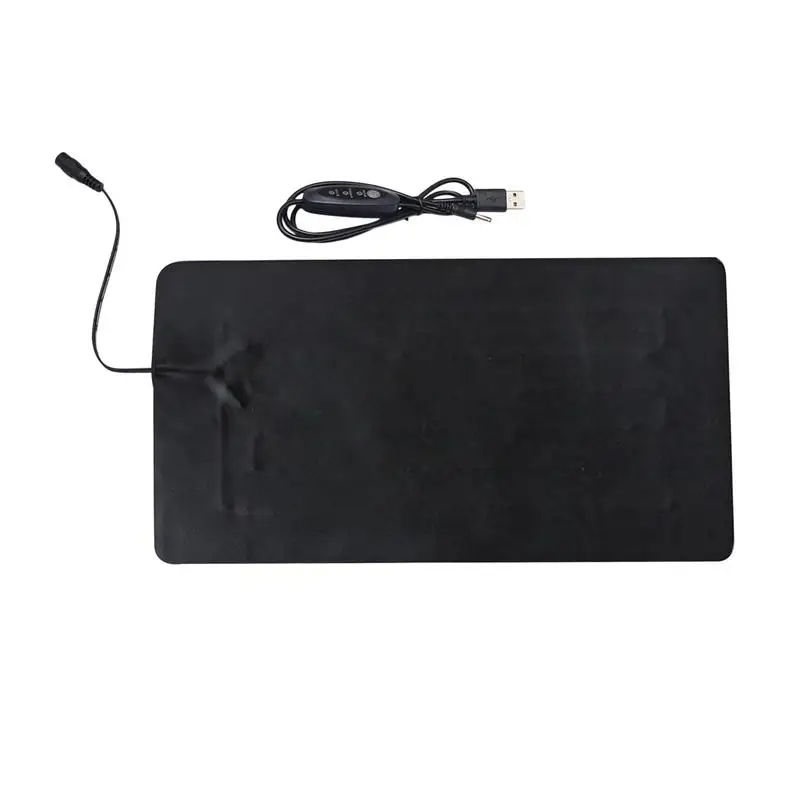Seedling Heat Mat PVC Leather Waterproof 8.5W Plant Heating Pad 45-50 Warm Hydroponics Heating Pad USB Powered Grow Mats For