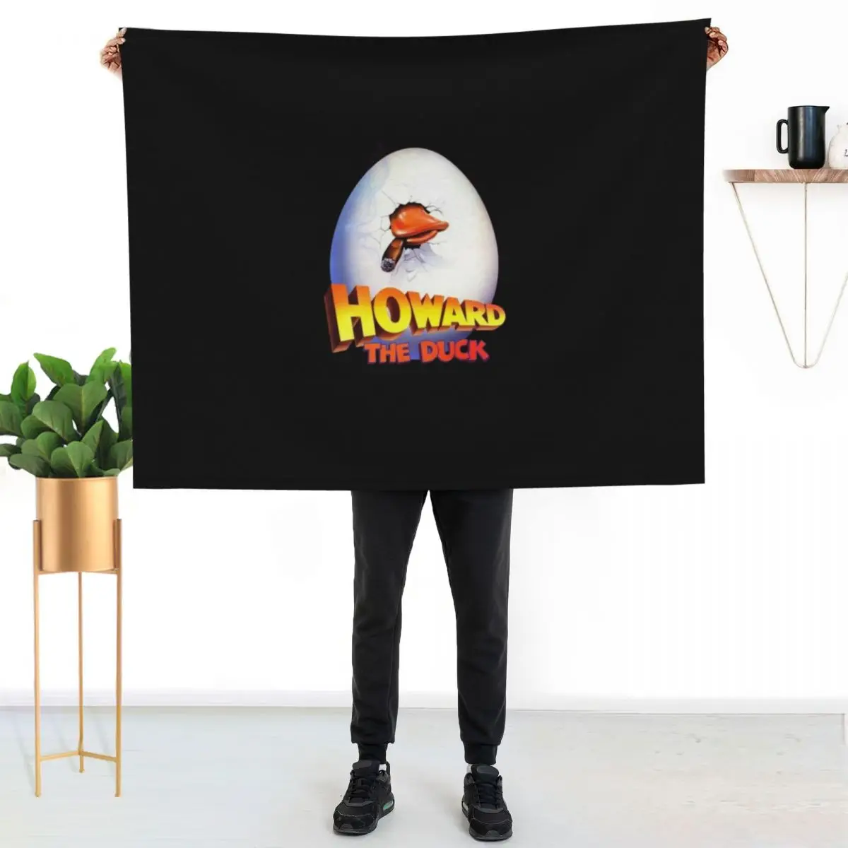 

68 Howard The Duck Throw Blanket Lightweight Warm Blanket for Travel Camping