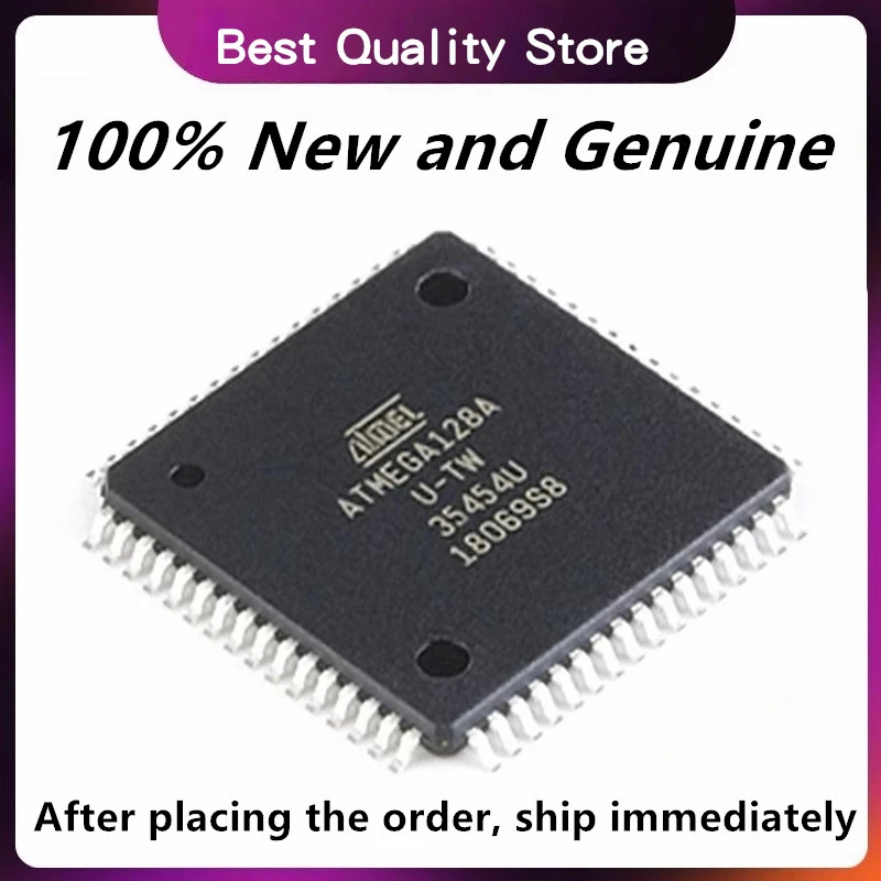 10PCS~50PCS/LOT ATMEGA128A-AU ATMEGA128AU-TW ATMEGA128A U-TW TQFP64 New original