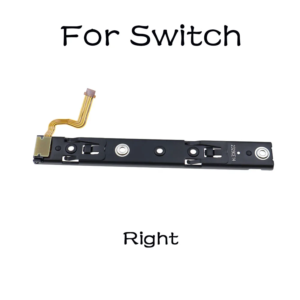 الجزء الأصلي من Repart للسكك الحديدية اليمنى واليسرى مع جزء تثبيت الكابلات المرنة لوحدة التحكم Nintendo Switch OLED NS Rebuild Track