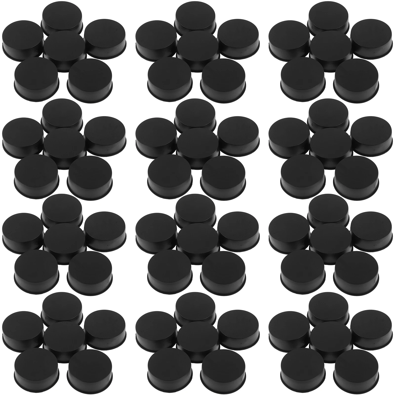

100pcs Hinge Protective Cover 35mm Cabinet Door Hole Sealer Dustproof Waterproof Plastic niture Hinges Small Cap