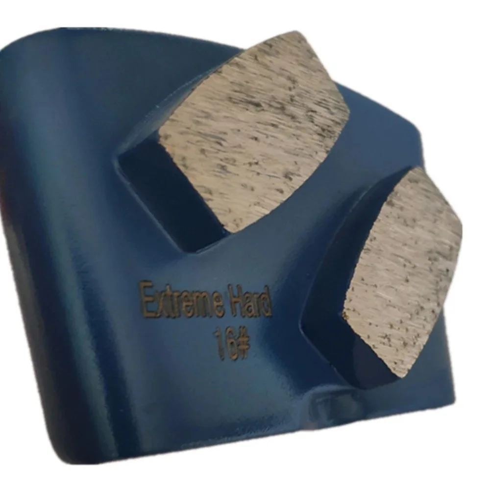 [2 Big Drum Segments] 12pcs Diamond NCCTEC Concrete Grinding Polishing Block Pad Tool for HTC Floor Polisher FREE Shipping