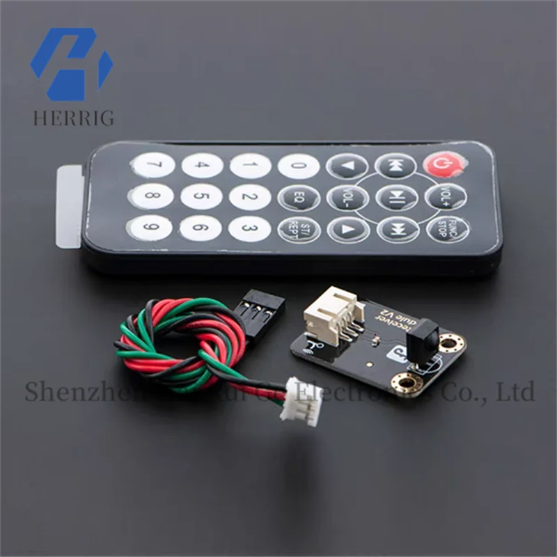 

DFRobot Gravity IR Kit Infrared Remote Control Kit Infrared Receiver and Transmitter Compatible with Arduino