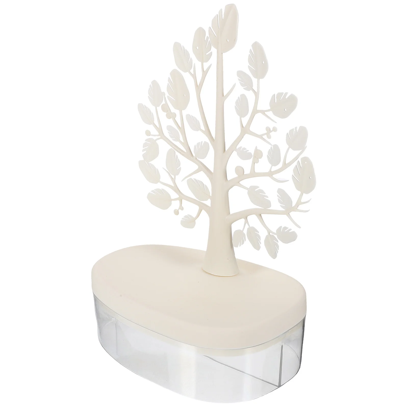 

Jewelry Storage Box Necklace Holder Bracelet Display Rack Branch Earring Charm Tree Stylish Safe Smooth Longtime Stable Base