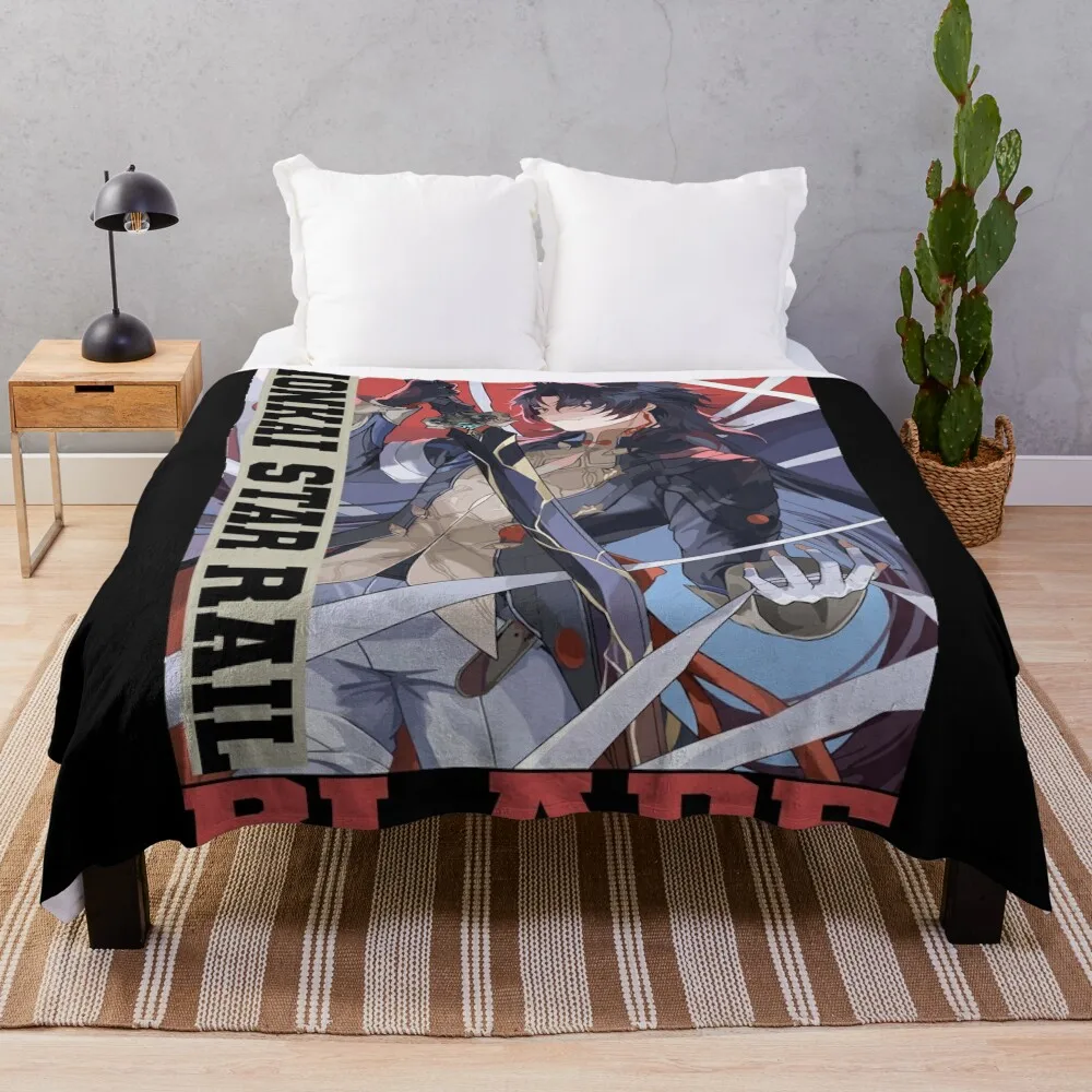 Blade - Honkai Star Rail Throw Blanket Summer Decorative Sofas for babies Soft Plaid Blankets