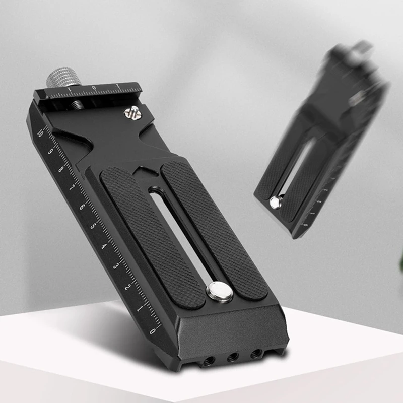 แผ่นปลดเร็วอะลูมินัมอัลลอยขึ้นพร้อม M4 1/4รูสกรู38มม. สำหรับ DJI Ronin RS2/ตัวยึด RSC2สำหรับ Manfrotto