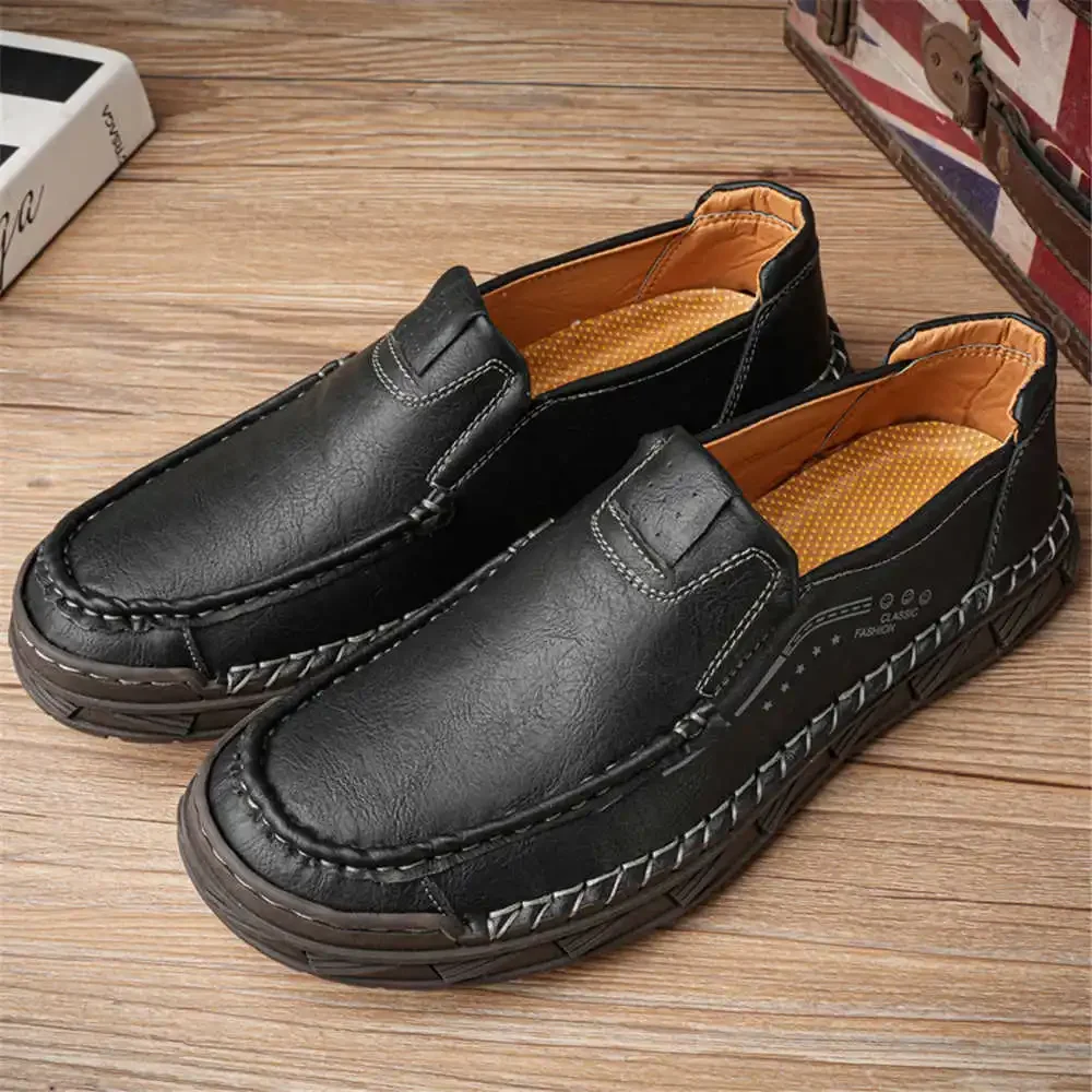 40-47 botas de cuero genuino primavera 2025 zapatos deportivos baratos para hombres zapatillas altas para hombres Shors 2025 Tnis superior de lujo Skor Vip