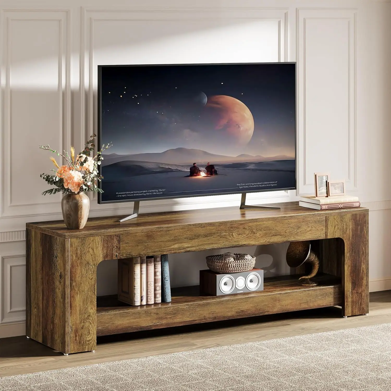 63" Rustic Tv Stand…