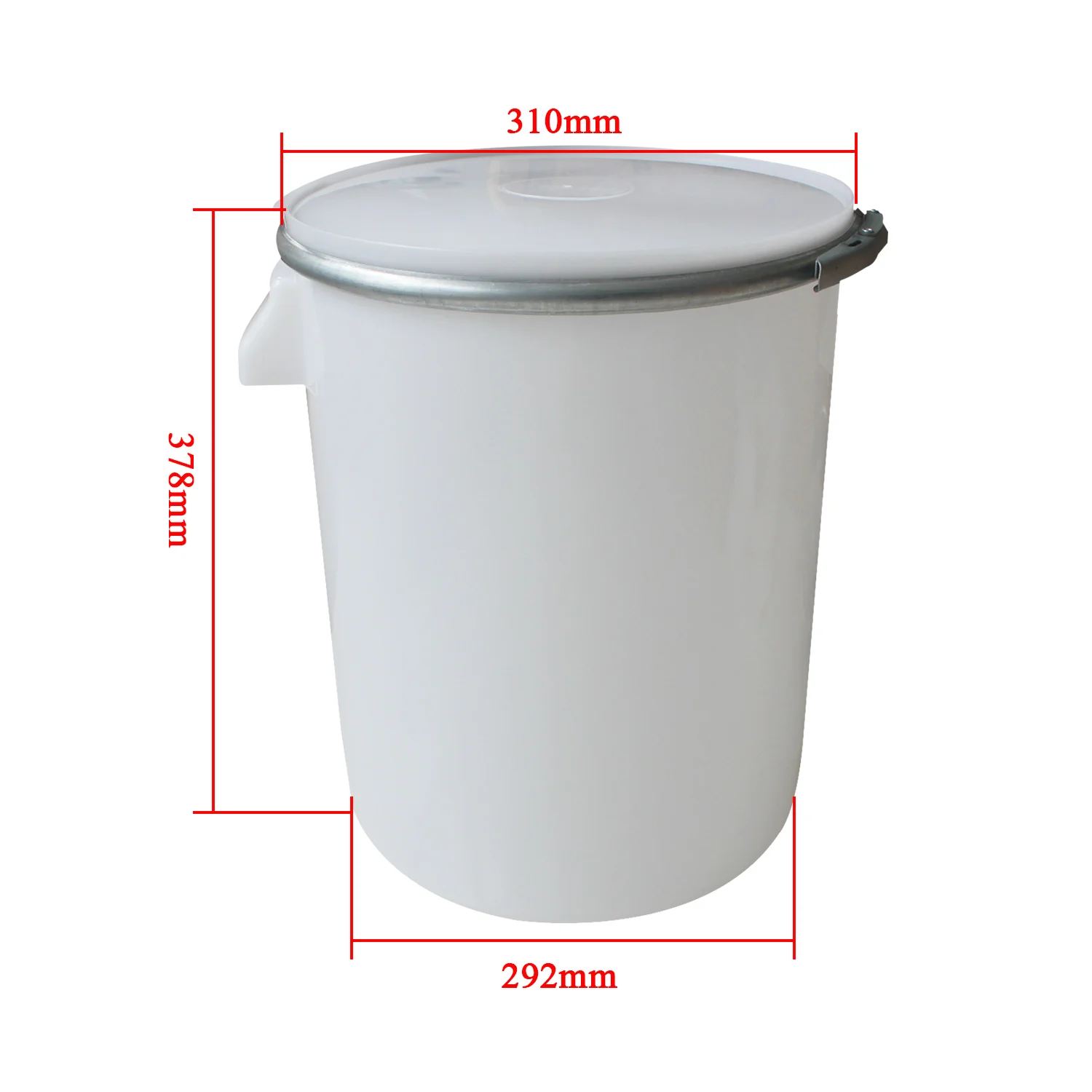 New For Cyclone Dust Collector Filter Bucket PP Plastic Woodworking Dust Collector Barrel For Grinding Machine Cyclone Separator