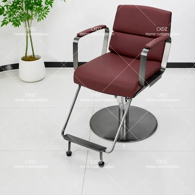 Hair salon perm and dyeing area chair sofa hairdressing electric lift seat trendy barber shop hair cutting stool simple