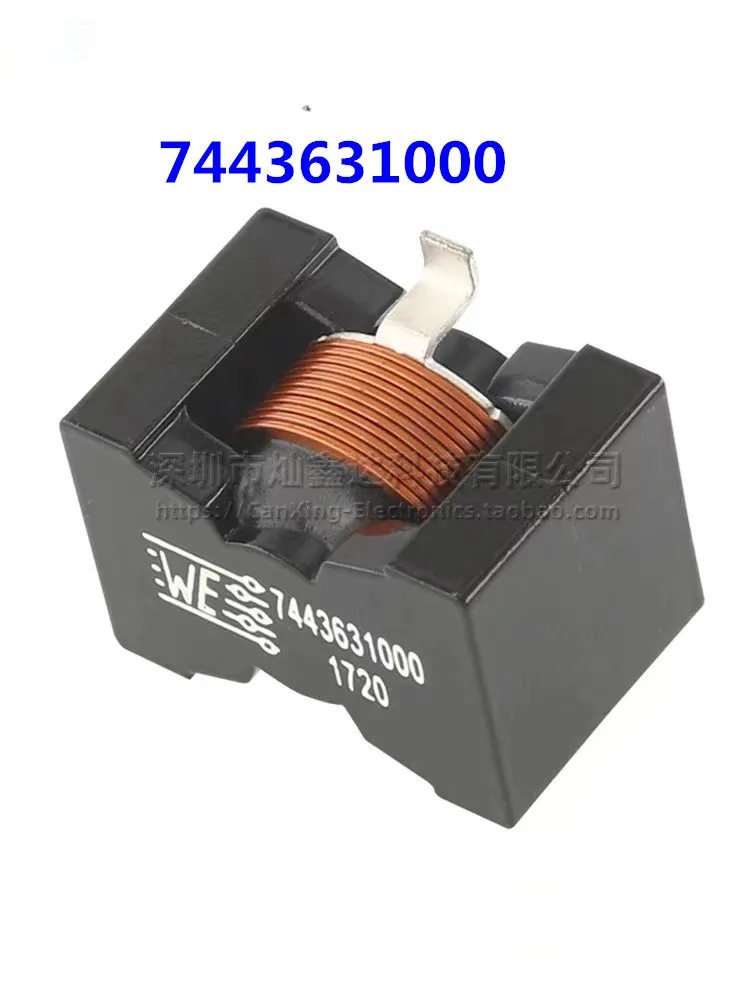 1-5PCS New 7443631000 Imported Patch Flat Copper Coil 10UH 16A Large Current Power Inductor Filter