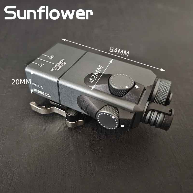 Sotac Airsoft OTAL-C IR Green Laser Offset Tactical Aiming OTAC C IR Hunting Weapon Light for 20mm Picatinny Rail Accessories - Image 5