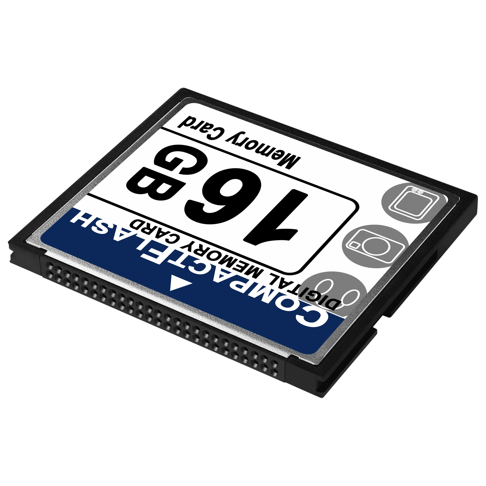 Professional 16GB Compact Flash Memory Card(White&Blue)