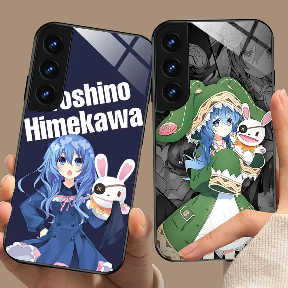 Date a Live Yoshino Phone Case for Samsung Galaxy A56 55 54 53 52 51 36 35 34 23 16 15 5G Glass Protective Cover