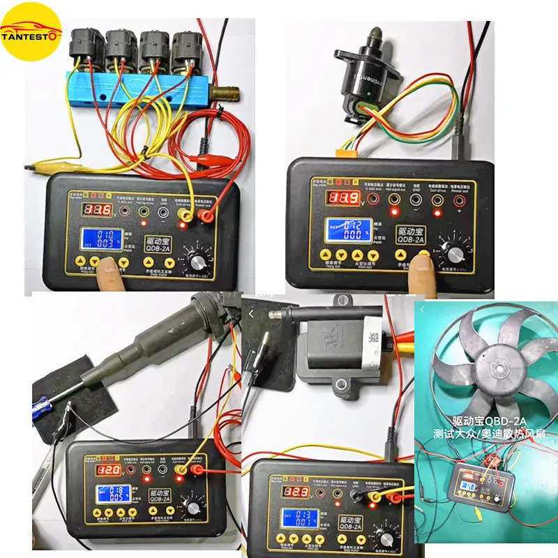 Free Shipping 2023 New Automobile Ignition Coil Test Injector Solenoid Valve Stepper Motor Tester Fault Detect Drive Simulator