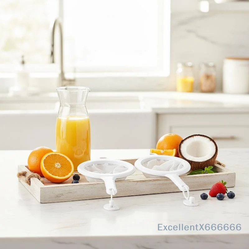 White Strainer Ultra-fine Mesh Strainer With Handle For Food Coffee And General Straining 5