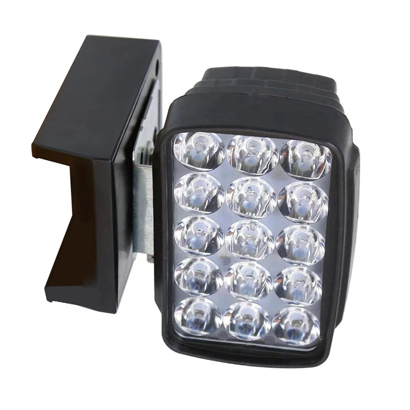 Luz de trabalho portátil sem fio LED, lâmpada branca, holofotes para interior e exterior, bateria 18V