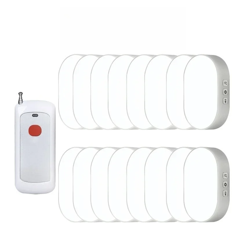 Wireless remote control alarm, one-button emergency alarm system