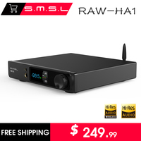 SMSL RAW-HA1 High DAC AMP Digital Power Amplifier Chip Support MQA MQA-CD Bluetooth 5.1 LDAC XMOS XU-316 CS43131