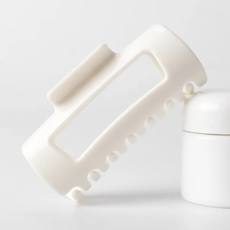 Siliconen Shark Clip Haarklauw Zacht Anti-Collision Hoofdbescherming Antislip Haargreep Schokbestendig Duurzaam Dames Haaraccessoire