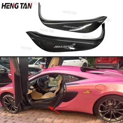 For Mclaren 540C 570 570GT 600LT 2015 - 2019 Dry Carbon Fiber Door Sill Scuff Plate Article Threshold Welcome Pedal Side