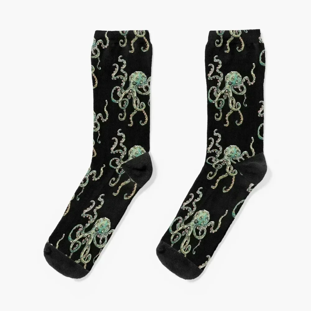 

Octopus Socks Stockings compression funny gift bright garter Men's Socks Women's