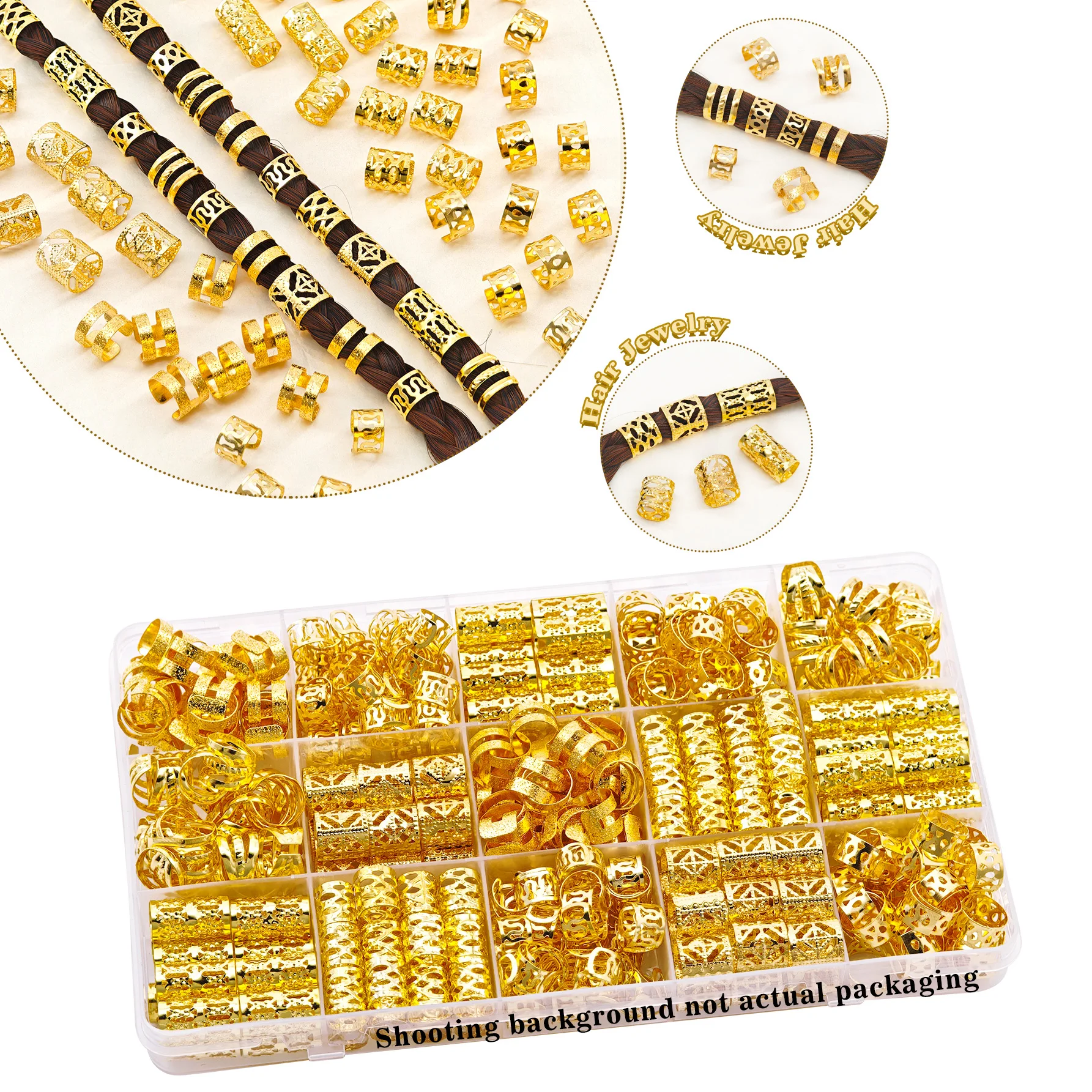70pcs Set Cincin Rambut Berong - Ethnic Fashion Jewellery ulasan dan harga
