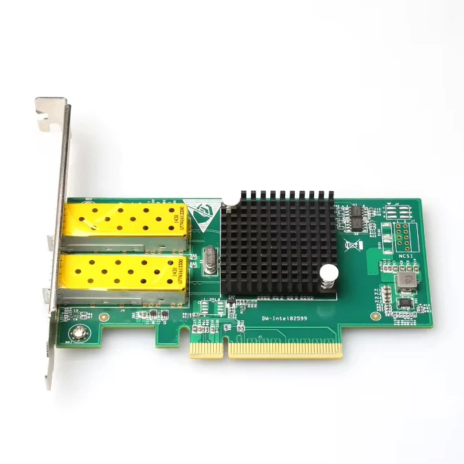 

Сетевые оптоволоконные сетевые карты Intel 82599/X520 с двумя портами SFP+ 10G PCI Express X8