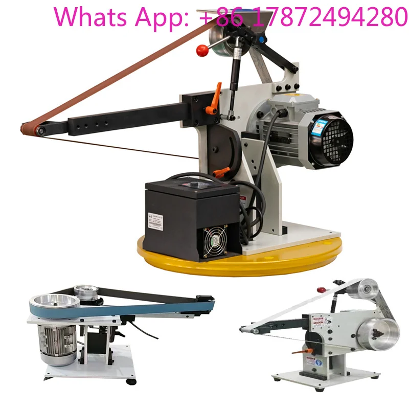 WKR-LW02 Multifunctional Vertical And Horizontal Belt Sander Metal Polishing Machine