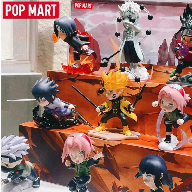 In Stock Original Naruto Sasuke Haruno Sakura Itachi Obito Madara Senju Hashirama Otsutsuki Kaguya Kakashi Figure Anime Model
