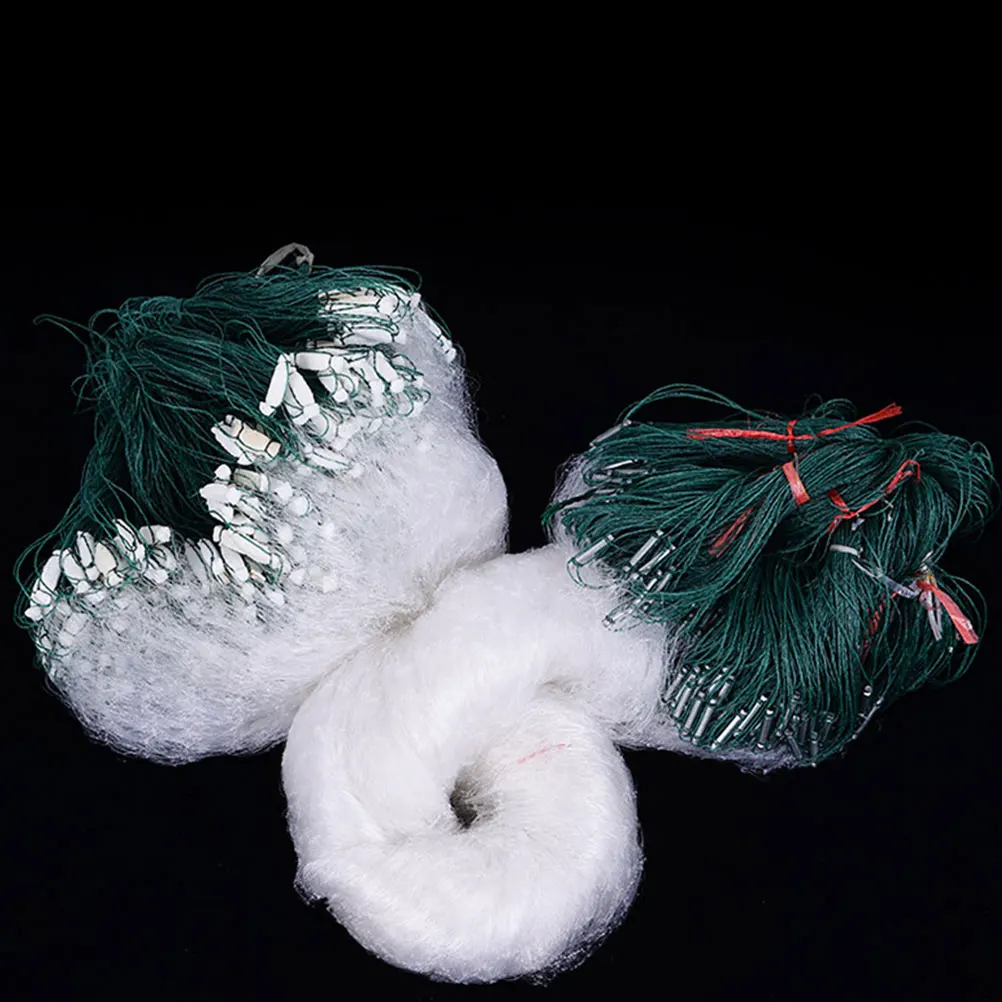 

Single Layer Fishing Net Durable Floating Silk Casting Tool River Lake Reservoir Offshore Slow Water Area Professional Choice