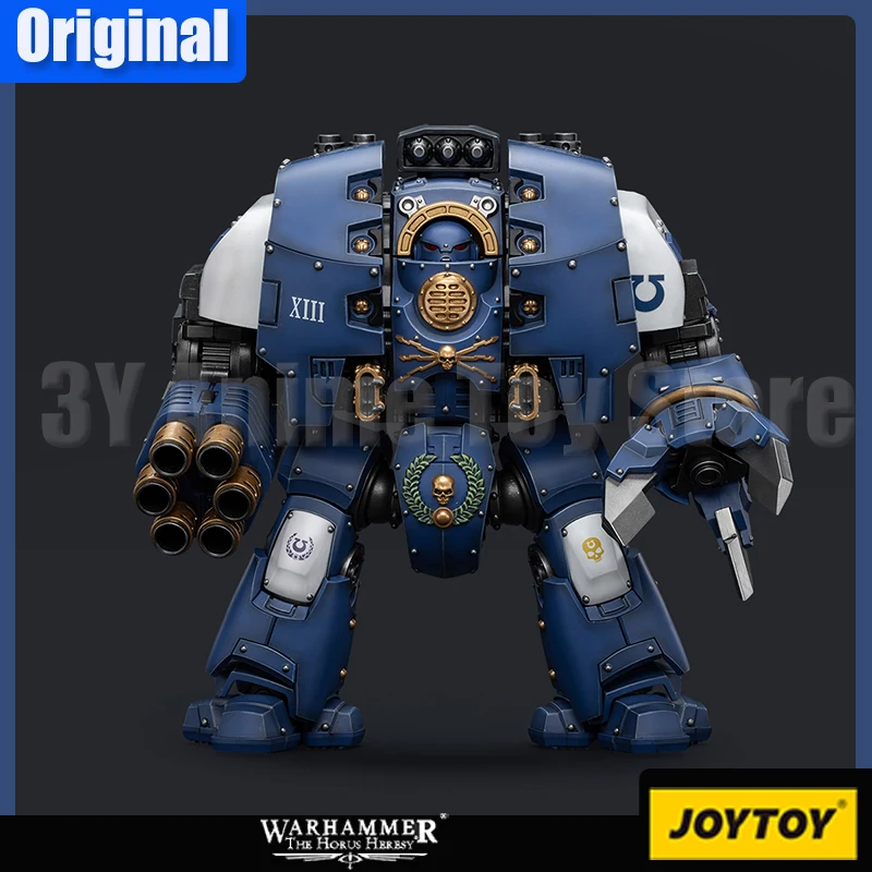 JOYTOY Warhammer 30k 1/18 Action Figure Heresy Ultramarines Leviathan Dreadnought With Cyclonic Model Doll Collect Toy Xmas Gift