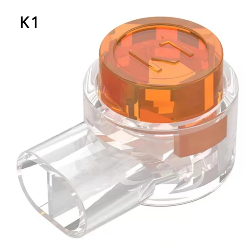 50Pcs K1 K2 K3 Connector UY1 UY2 UR Wire Connector, Waterproof RJ45 RJ11 Telephone UY Splice Connector Network Cable Terminals