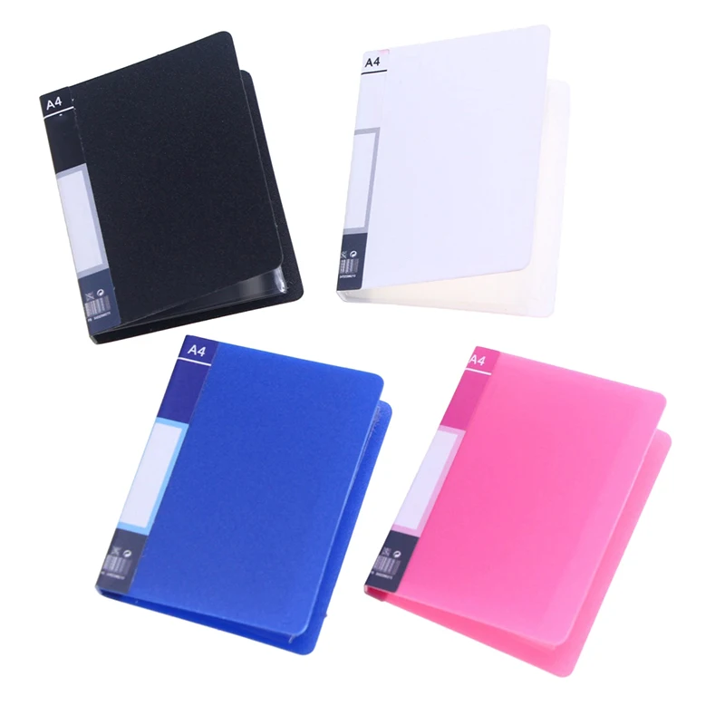 File Book Folder Binder Miniature Simulation Furniture Home Model Decor Toy Doll House Accessories