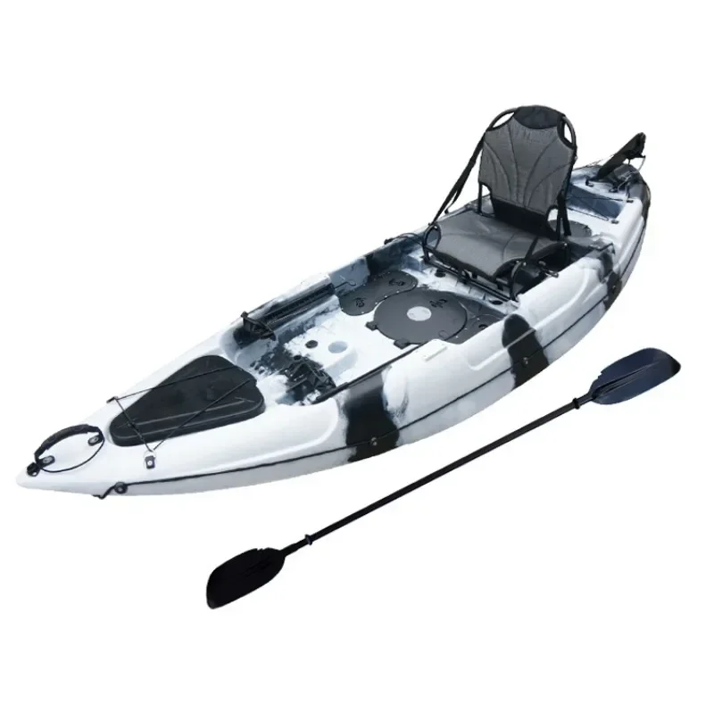 Rotomolded kayak, single platform boat, fishing boat