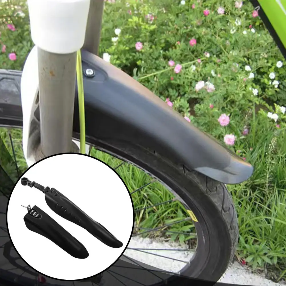 

2026 Mountain Bike Fender Kit Screw Fixed MTB Universal Mudguard Widen Extension Thicken Splash Protection Bicycle Accessories